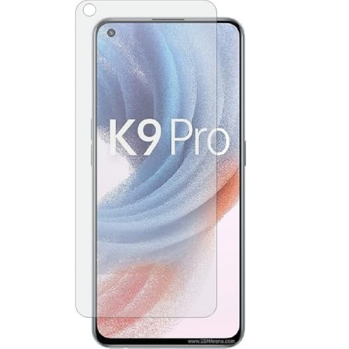 Image of EmBed Matte Fiber Display Guard for Oppo K9 Pro - Unbreakable, Ultra-Thin, Lightweight Matte Finish Screen Protector with Easy Installation Kit