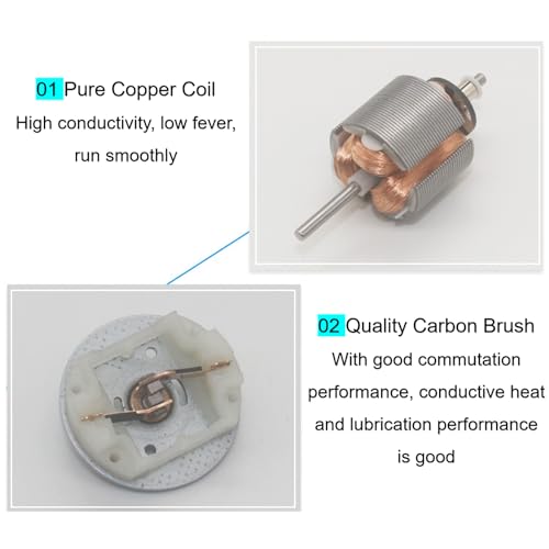 Motor de engranajes 12V 100 RPM de alta precisión para robot y coche inteligente 6