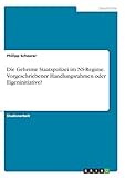 Die Geheime Staatspolizei im NS-Regime. Vorgeschriebener Handlungsrahmen oder Eigeninitiative?
