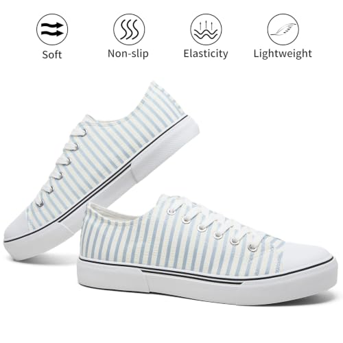 Image of yageyan Men Canvas Low top Shoes Classic Casual Sneakers Mens Fashion Shoes