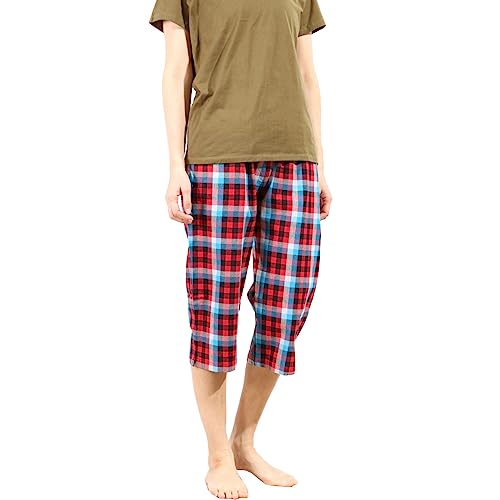 [パネットワン] [Pane(t) one レディース コットンカプリパンツ ルームウェア おうちヨガ