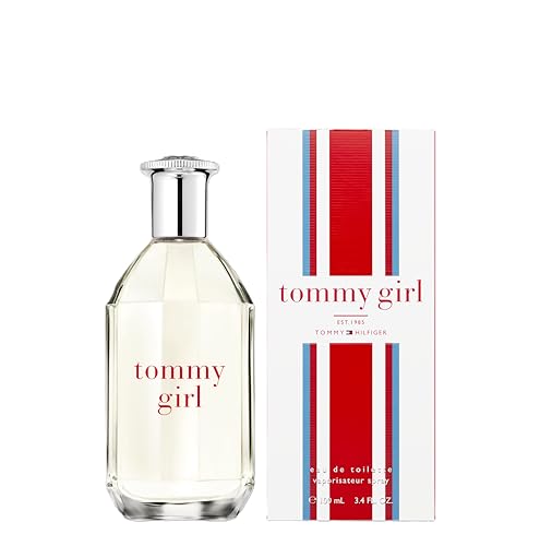 Tommy Hilfiger – Tommy Girl Eau de Toilette 100 ml – Parfüm Damen – Fruchtig & Blumig – Frischer blumiger Duft mit fruchtigen Noten – Transparenter Glasflakon