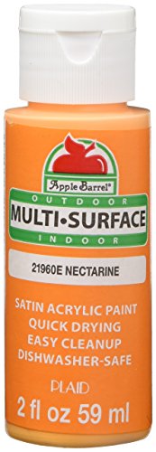 Image of Apple Barrel Multi Surface Acrylic Paint, 2 oz, Nectarine 2 Fl Oz