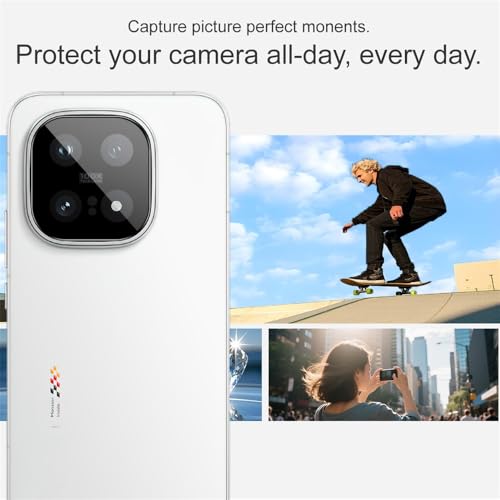 Image of FabeKee For vivo iQOO 15 5G Full Coverage Camera Lens Protector Tempered Glass HD Clear Lens Film (Black Version)