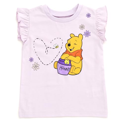 Image of Disney Girls' 2-Pack Short Sleeve T-Shirts for Baby & Kids