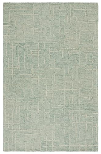 Tapete SAFAVIEH Ebony Collection 5' x 8' Verde Lana Hecho a Mano miniatura 3
