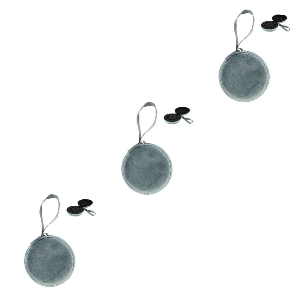 NULYLU 3pcs Essential Oil Holder Portable Bottle Holder Essential Oils Storage Pack Case