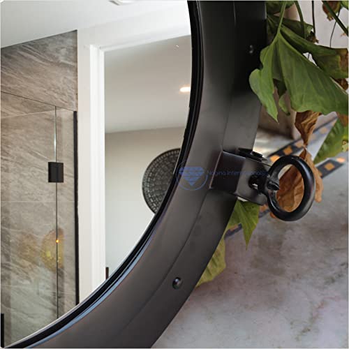 Nagina International Premium Vintage Antique Rustic Polished Aluminium Black Porthole (24 Inches) - Image 6