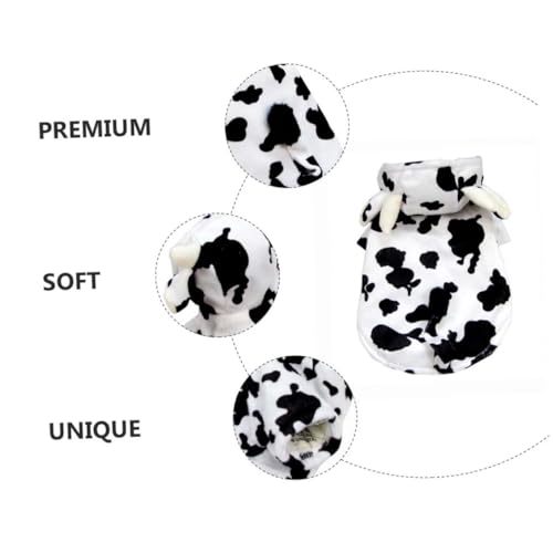Disfraz para perro estampado de vaca XL miniatura 5