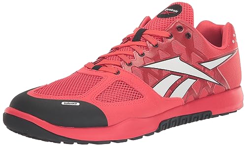 Reebok Men's Nano 2.0 Sneaker, Cherry/White/Black, 10.5