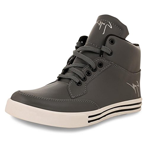 Buy U.S.TRACTION High Ankle Dancing Grey Sneakers at Amazon.in