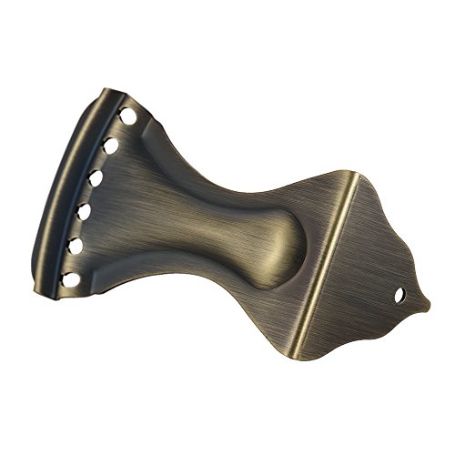 KKmoon Tailpiece durável liga de zinco de bronze para a guitarra do ressonador das cordas de Dobro 6
