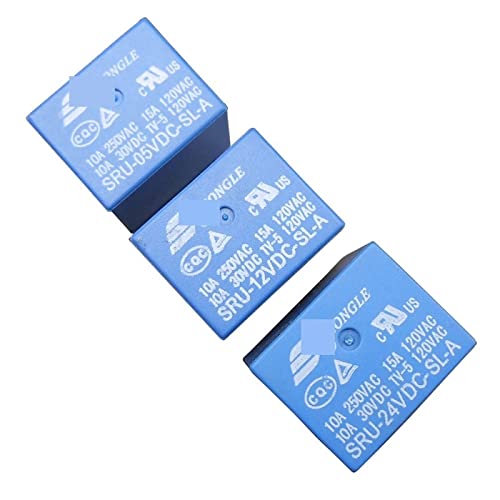Relé de potencia SRU-24VDC-SL-A de 4PIN para reparar sistemas de calefacción y hogar