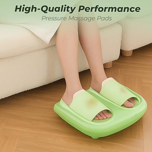 Image of Durafit91 Electric Foot Massager for Pain Relief, Feet Massager with Hand Simulation Massage, Air Compression, Shiatsu, Deep Kneading, Blood Circulation, Relaxation & Stress Relief, Portable Massager