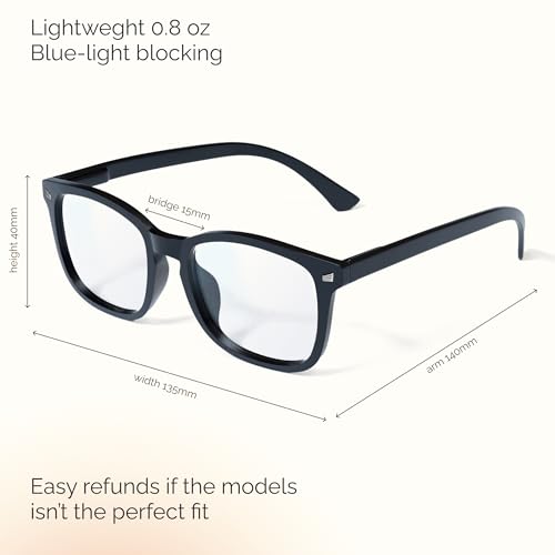 CCVOO 5 Pack Reading Glasses Blue Light Blocking Women/Men, Anti UV Ray/Glare Readers Fashion Eyeglasses with Spring Hinge