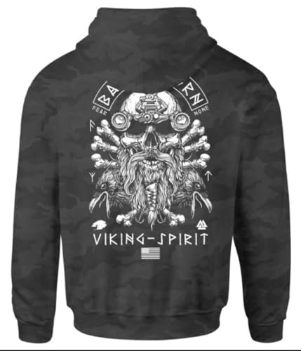 Howitzer Style Men's Hoodie Battle Pullover Military Grunt MFG