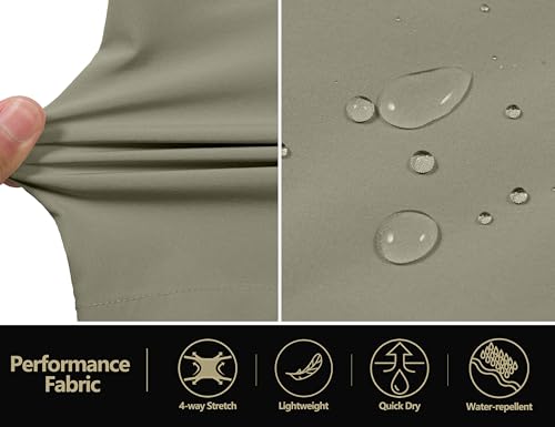 Image of Little Donkey Andy Women's Quick Dry Lightweight Stretch Shorts Outdoor Short Active Hiking Golf