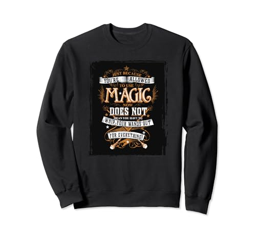Harry Potter Whip Your Wands Out Sweatshirt