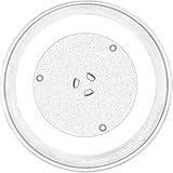 Beaquicy 13 1/2' Microwave Glass Turntable Plate - Replaces 5304464116 5304509621 Kenmore Frigidaire Microwave - Fits for FFMV162LSA CFMV152CLBA 79083337710-13.5 INCH Microwave Glass Plate