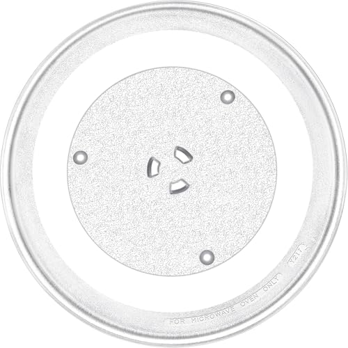 Beaquicy 13 1/2' Microwave Glass Turntable Plate - Replaces 5304464116 5304509621 Kenmore Frigidaire Microwave - Fits for FFMV162LSA CFMV152CLBA 79083337710-13.5 INCH Microwave Glass Plate