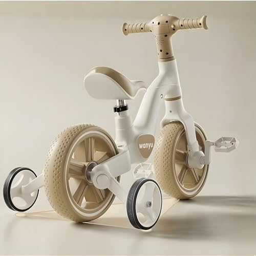 Image of TinyRover Kids Tricycle 3-in-1 - Convertible Balance Bike with Detachable Pedals, Adjustable Seat & Foldable Training Wheels, Toddler Ride-On Ages 2-5 Years