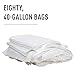 IDEAL AC0920H Shredder Bags – 20” x 47” Case of 80, Gusseted, 40-Gallon Capacity, Heavy-Duty Bags for IDEAL Shredder Models 2503, 2604, and 3104.