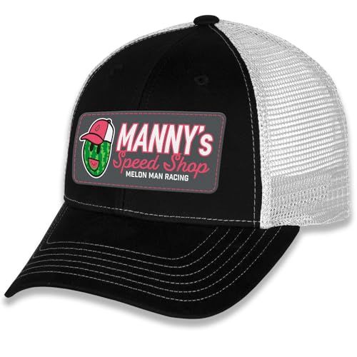Gorra ajustable negra Checkered Flag Sports NASCAR 2024 miniatura 5