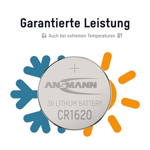 ANSMANN 5020072 Knofpzelle Batterie Lithium CR 1620 - 3V – Ansicht 4