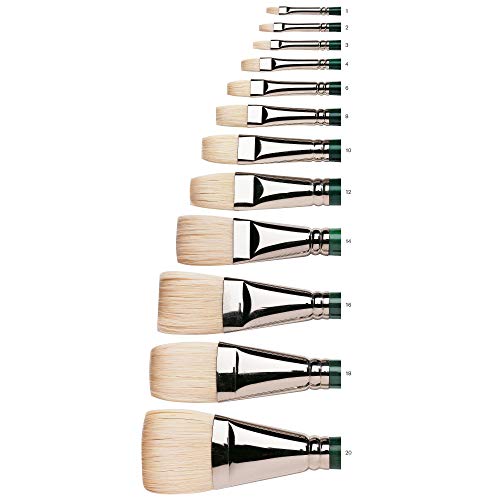 Winsor & Newton Winton Hog Bright #10 Bristle Brush by Winsor & Newton - Used condition - Image 2