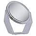 Zadro Dual Sided Swivel Vanity Mirror, Acyrlic Finish, 1X and 5X