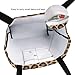 Daily Canvas Extra Large Shoulder Tote Bag,Fashion Leopard Skin Pattern Durable Weekender Top Handle Zipper Bag for Gym Picnic Yoga Beach Travel Kitchen Market Grocery Shopping