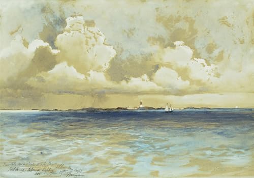 Tableaux peinture sur toile de haute qualité Bahama Island Light Moran format 60x90cm