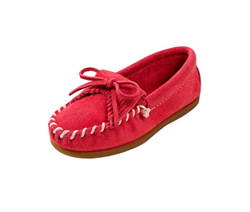 Minnetonka Kilty Suede Moc (Toddler/Little Kid/Big Kid)