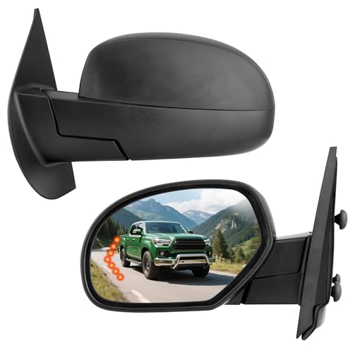 DWVO Towing Mirrors Compatible with 2007-2013 Chevy Silverado GMC Sierra