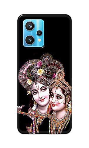 Image of PRINTFIDAA� Printed Hard Back Cover Case for Realme 9 Pro Plus 5G | Realme 9 Pro+ 5G Back Cover (Radha Krishna) -2808