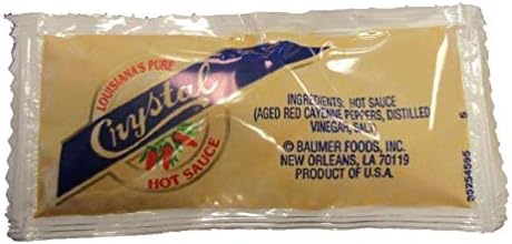 Crystal Hot Sauce Portion Pack , 7 Gram -- 200 Case