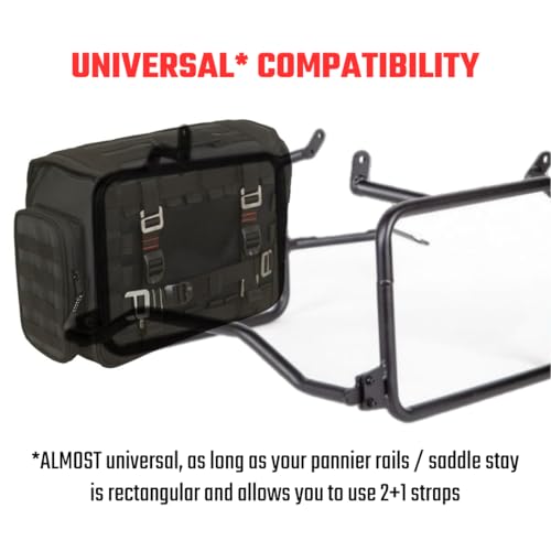 Image of Pangong V2 Motorcycle Pannier Bags | 50L | Waterproof | Ideal for Himalayan 450