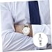 JEWEDECO Reloj Elegante para Hombre de Acero Inoxidable Correa Luminosa Imagen de JEWEDECO Reloj Elegante para Hombre de Acero Inoxidable Correa Luminosa