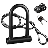 KASTEWILL Bike Locks HeavyDuty Anti Theft Secure Combination Bike U Lock with16mmShackle 5.9ft Lengt