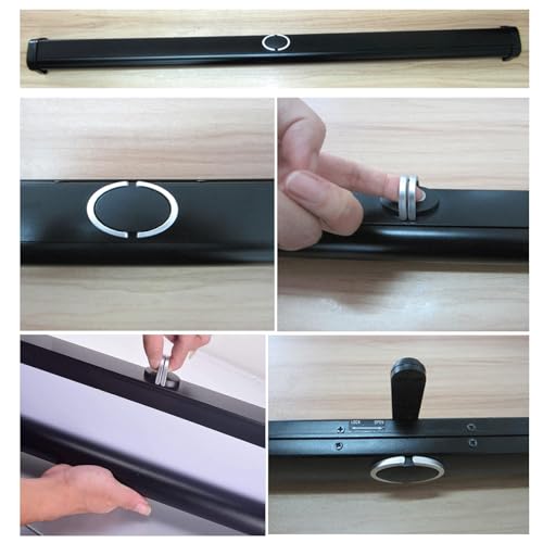 Pantalla portátil para proyector 50in 16:9 retráctil miniatura 5
