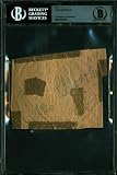 Agnes Moorehead Bewitched Authentic Signed 3.75x4.75 Cut Signature BAS Slabbed