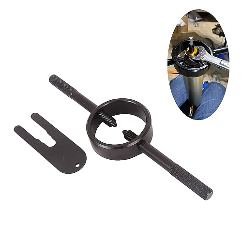 Oldbones Fork Spring Compressor Tool Kit,Works with Universal Upside Down Streetbike & Motorcycle Forks for All 50cc-1300cc Motorcycle