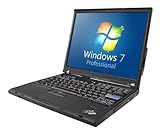 IBM / Lenovo ThinkPad T60 15 Zoll Laptop - Intel Core Duo T5600 2GB 120GB SATA CDRW/DVD Windows 7 Professional