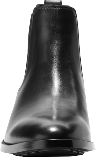Cole Haan COLE HAAN MENS HAWTHORNE CHELSEA BOOT, BLACK, 7 M US