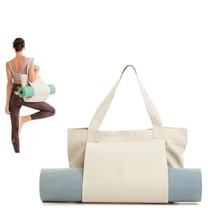 CMANLNYK Yoga Mat Bag – Large Capacity Sport Gym Bag Womens, Can Placement of Thick Yoga Pilates Mat, Essential Items for Womens Gym Set