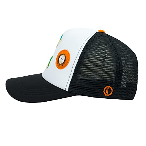 Image of Odd Sox - Cartoon Character Trucker Hats - Adjustable Snapback Mesh Baseball Caps for Men & Women