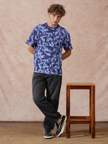 Image of WROGN Men's Loose Fit Jeans | Mid Rise | Jeans for Man