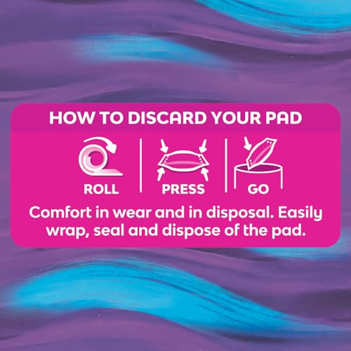 Image of SABA Ultra Invisible Ultra Thin Overnight Pads with Wings, Overnight Heavy Absorbency, 8-Pack of 14 Pads (112 Count)
