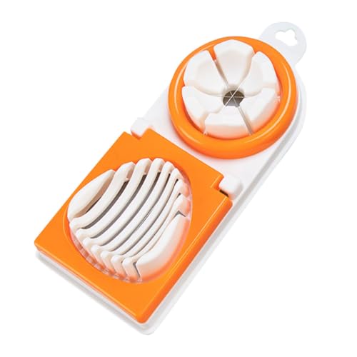 ERINGOGO 多機能ステンレス製切蛋神器 厚切り可能エッグスライサー 家用キッチン用品 茹で卵 野菜フルーツスライサー 食材調理補助ツール