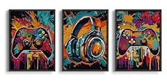 Graffiti-style Game Posters